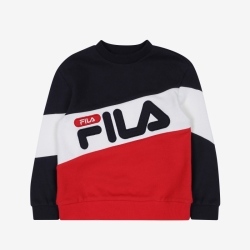 Fila Tre One-to-one - Poikien T Paita - Laivastonsininen | FI-86515